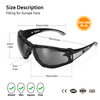 Ready Stock Protective Safety Glasses For Women SG037 Black