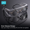 OTG Safety Glasses That Fit Over Prescription Glasses | ANSI Z87.1 & EN166