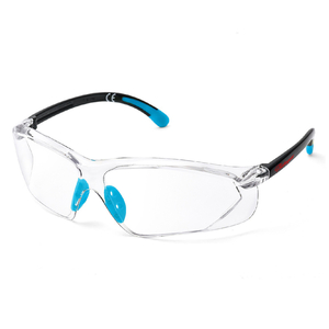 Safety Glasses CE EN166 UV400 Protective Work Eyewear SG003 Blue