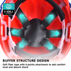 Red Safety Helmet for Construction W-036