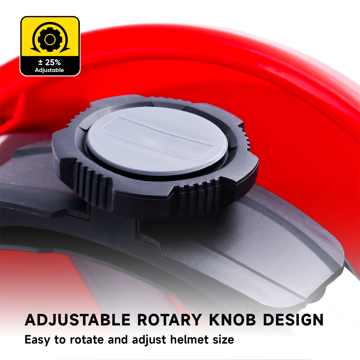 Red Construction Work Helmet W-002 