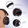 ABS Hearing Protection Ear Muffs Protective Ear Muffs Ready Stock FM-1B Red
