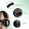 Ready Stock ABS Protective Ear Muffs EM-5002 Red