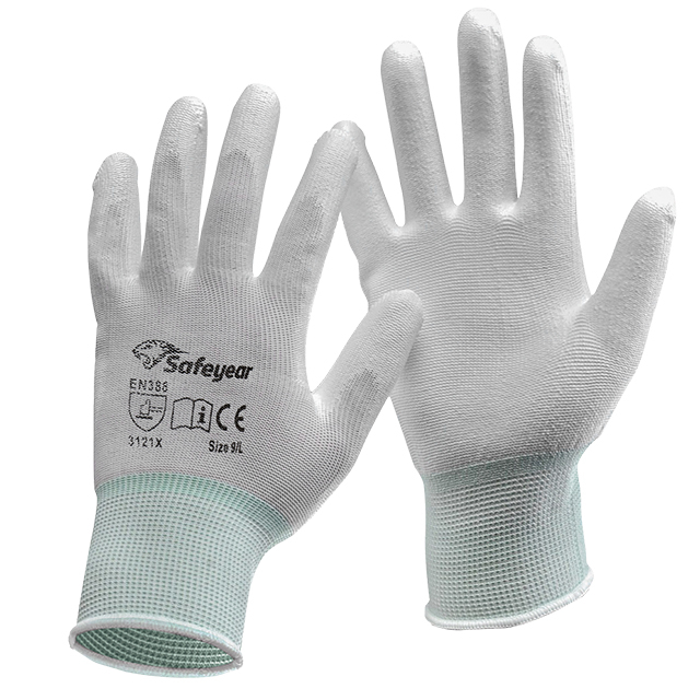 PU Coated Safety Work Gloves PN8001