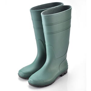 PVC Gum Rain Boots W-6036 Green