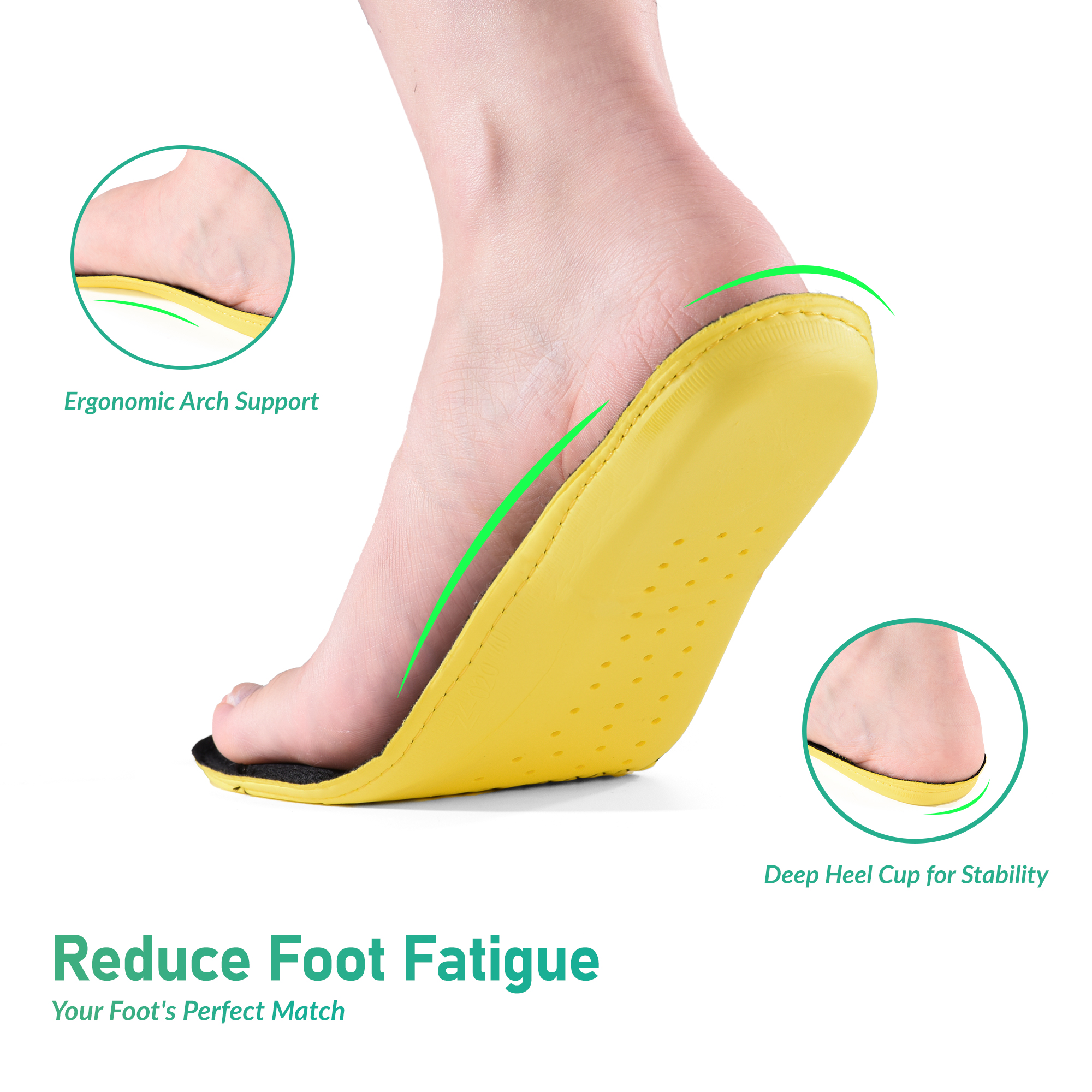 Best Memory Foam Insoles J-012