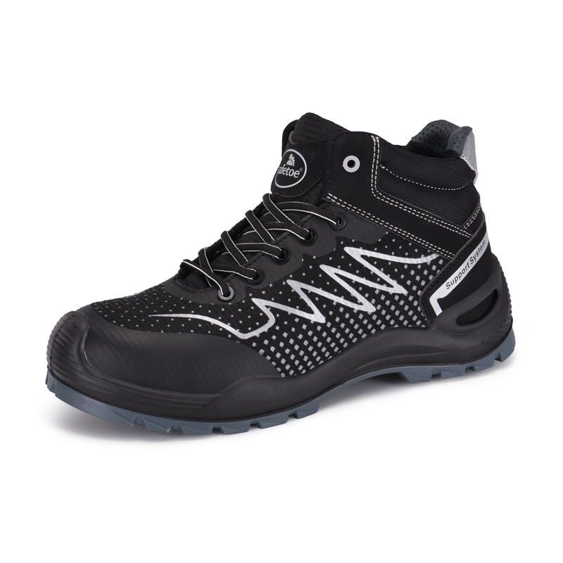 Industrial Light Weight Sports Style Fabric Safety Shoes For Men-M-8576 