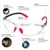 Ready Stock Protective Safety Glasses For Women SG003 Pink
