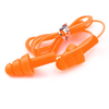 Hearing Protection With String EC-2001C Orange