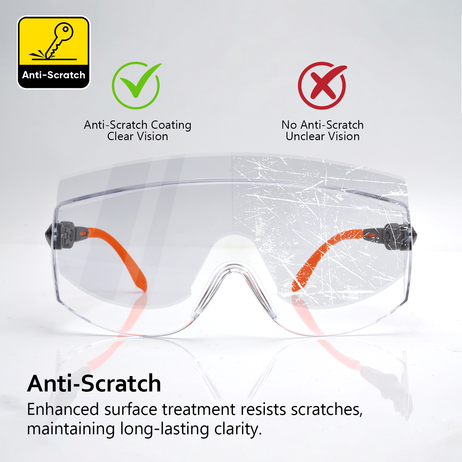 Over Glasses Worker Safety Goggles SG009