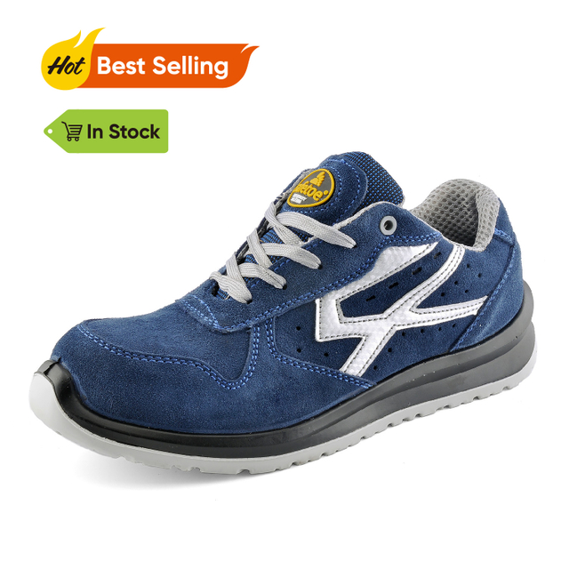 Comfortable Ladies Sneakers Work Safety Shoes Composite for Women L-7328
