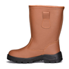 Buliders Safety Boots with Steel Toe CE Approved Brown Safety Shoes-H-9430 Brown