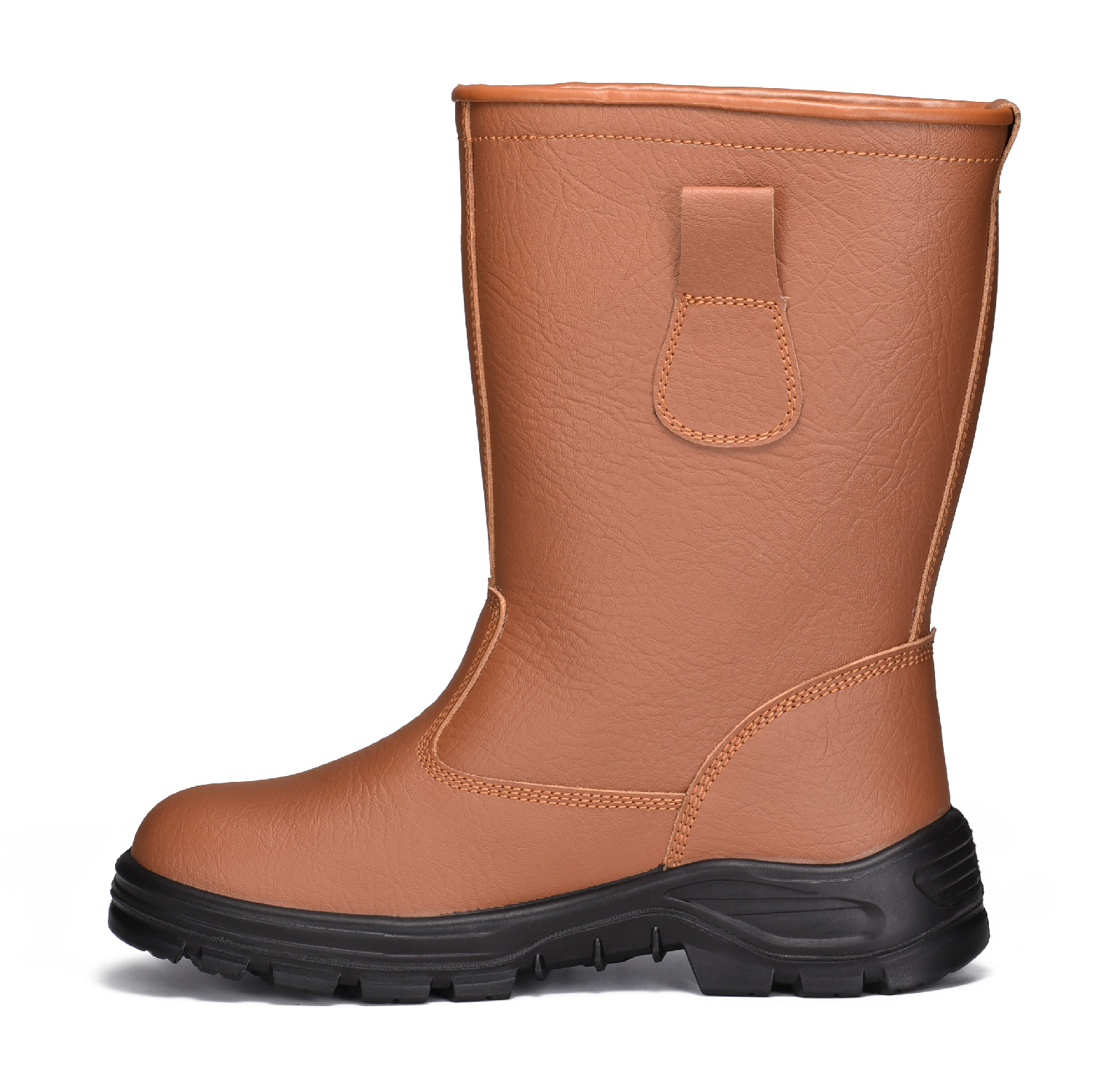 Buliders Safety Boots with Steel Toe CE Approved Brown Safety Shoes-H-9430 Brown