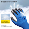 Nitrile Coated Safety Work Gloves N1552 Blue