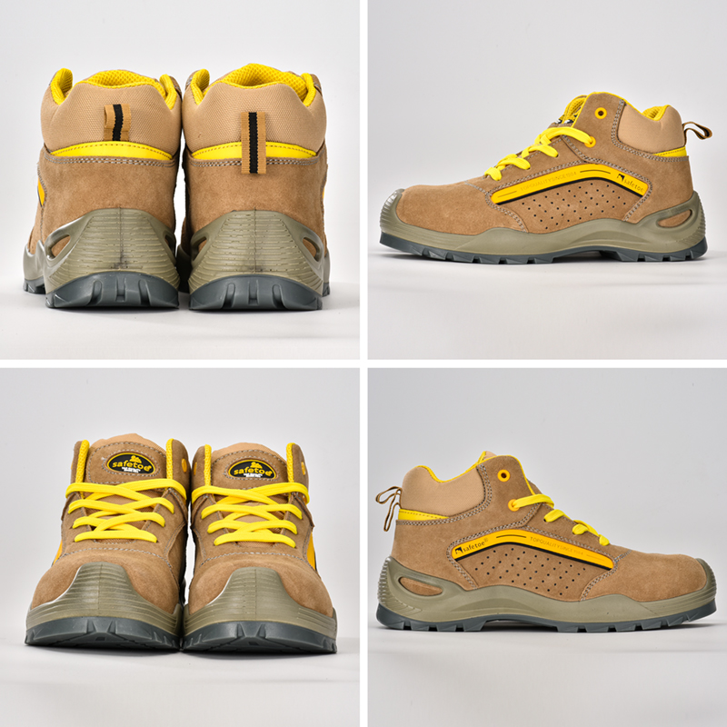 Breathable Summer S1P Safety Boots M-8377