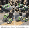 Metal Free Safety Shoes L-7328 Green