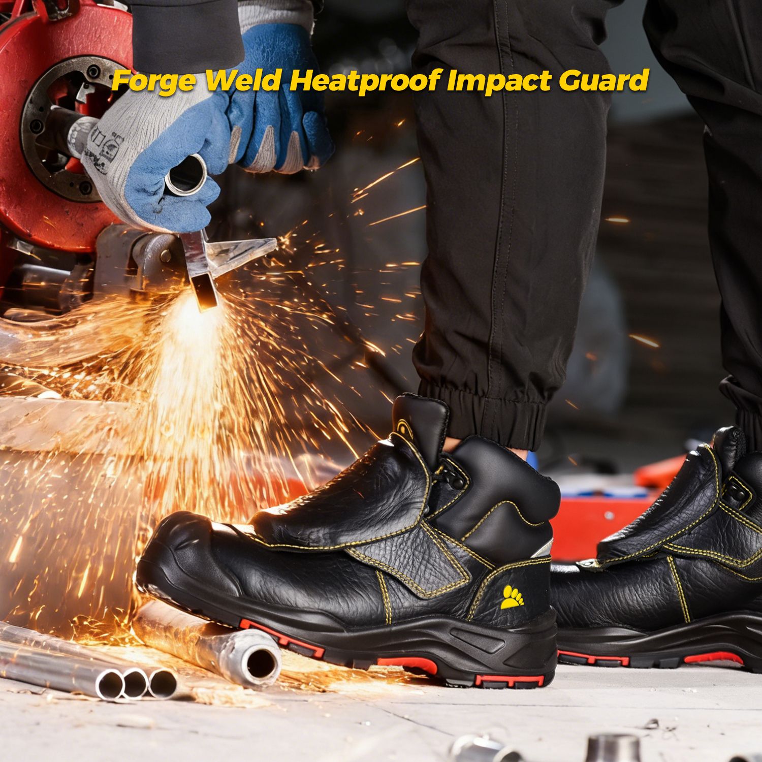 Best Metatarsal Work Boots for Welder with Metatarsal Guard M-8387 MP