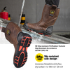 S3 Oil Industry Boots Safety Rigger Work Boots H-9437 