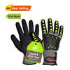 Cut Resistant Protective Work Gloves TPR9004 Yellow