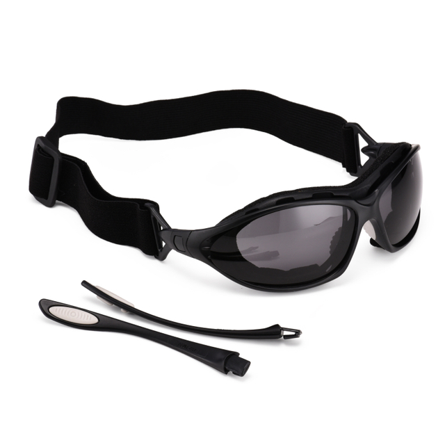 Black Lens Safety Sunglasses SG002 Black