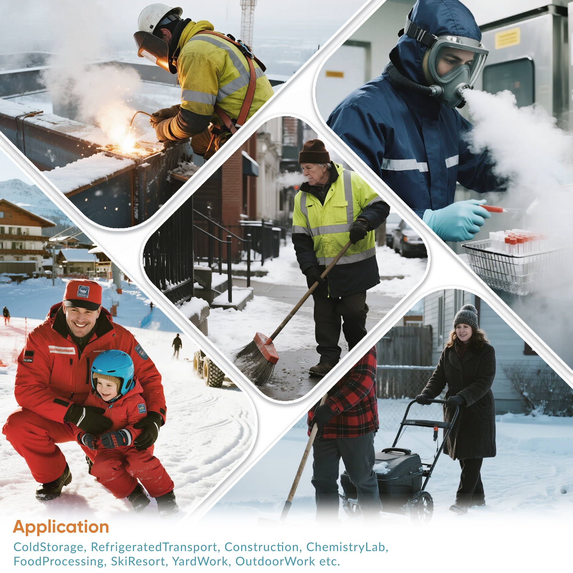 Safetoe Winter Antibacterial Work Insoles with 3M Thermal Insulation