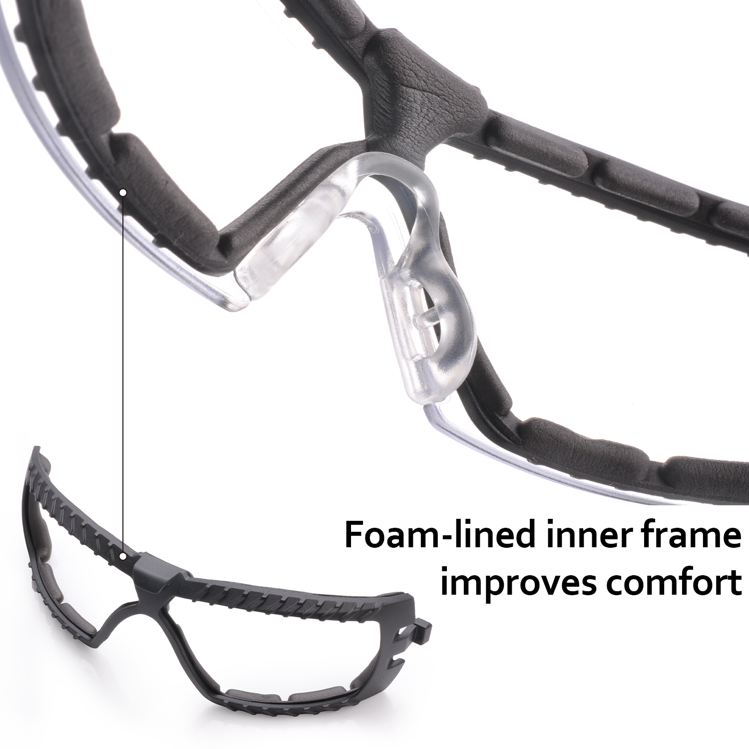 Women Fit Anti-Fog Safety Glasses | ANSI Z87.1 & CE EN166