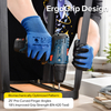 EN 388 3121X Safety Gloves for Assembly & Warehouse Handling N1552 Guarder Max Blue