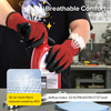 Latex Coated Safety Work Gloves LY-3013 Grip Guarder Red