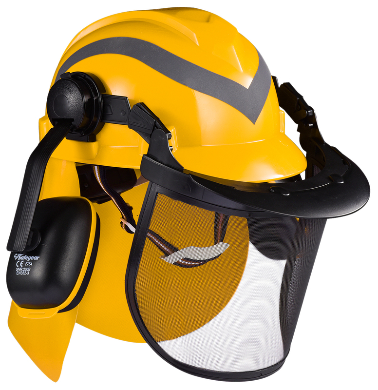 Face Shield Protection Safety Helmets M-5009 Yellow
