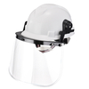 Non Vented Safety Helmet with Face Shield Visor