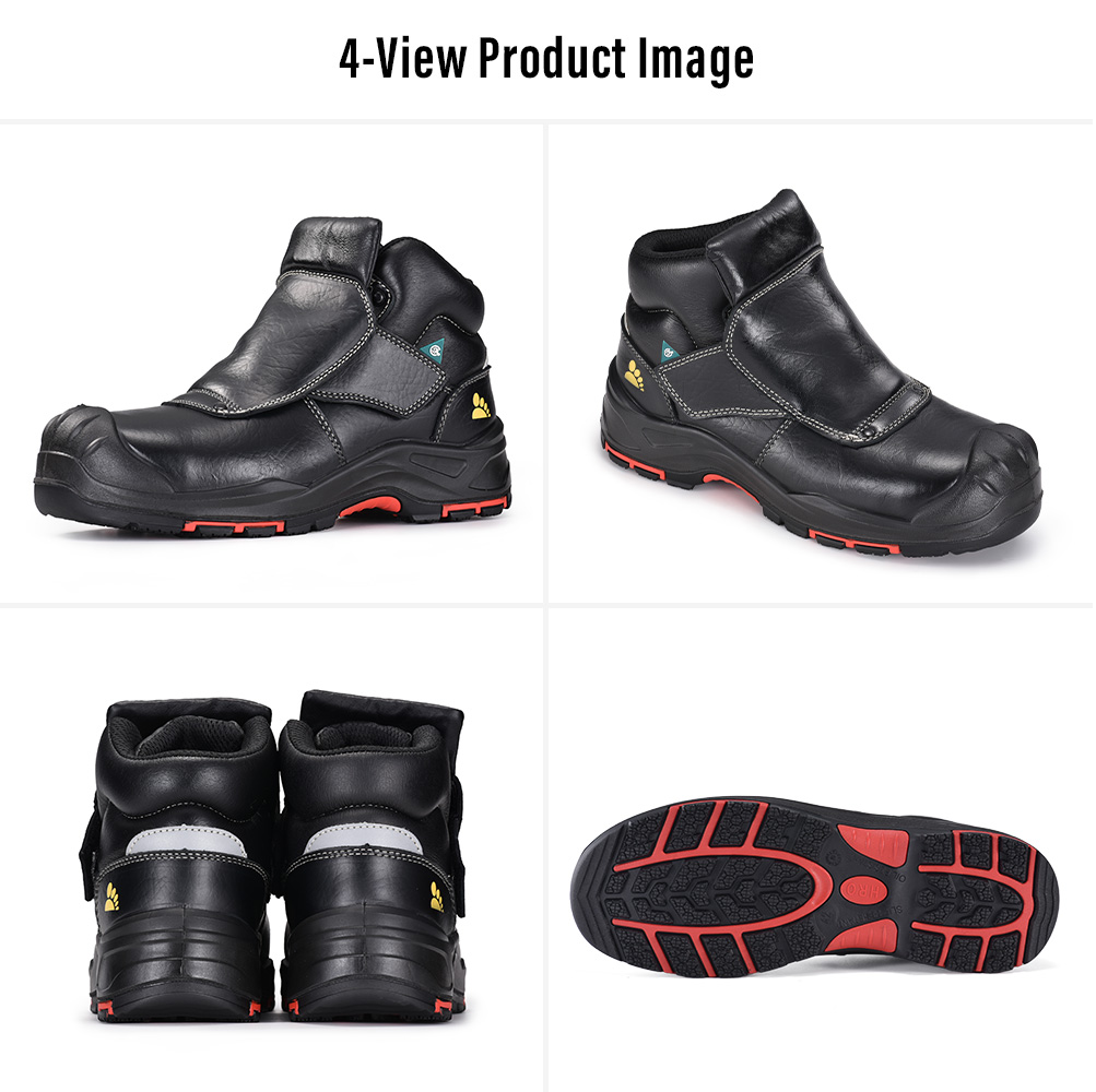 M-8387 CSA Certified Welding Safety Boots with Composite Toe and Heat Protection Multi-View