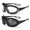 Safeyear SG002 wash-resistant anti-fog safety glasses with clear PC lens and cushioned inner frame