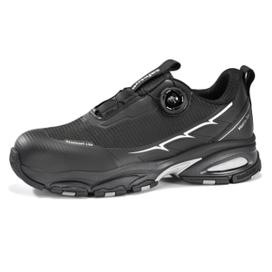 L-7601 black lightweight S3 safety shoes with QuickDial™ closure 