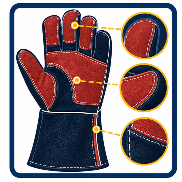 Reinforced Leather Construction