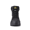 AS 2210.3 S3 Steel Toe Mining Safety Boots With Zipper | M-8577BK 