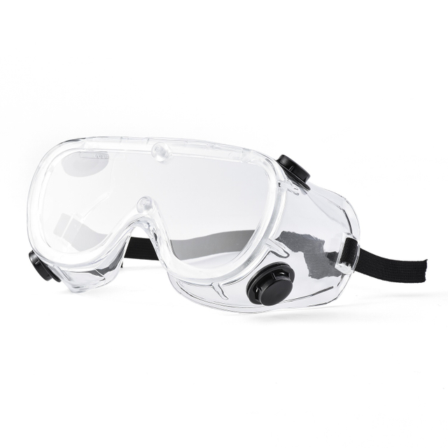 SG032 anti-fog industrial safety goggles with adjustable ventilation