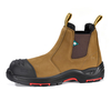 CSA EH Composite Toe Chelsea Safety Boots | Metal Free Leather Work Boots M-8025NB