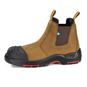 CSA EH Composite Toe Chelsea Safety Boots | Metal Free Leather Work Boots M-8025NB