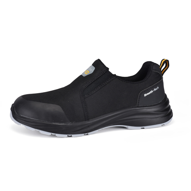 L-7561 lightweight slip-on safety shoes with composite toe and Kevlar puncture protection