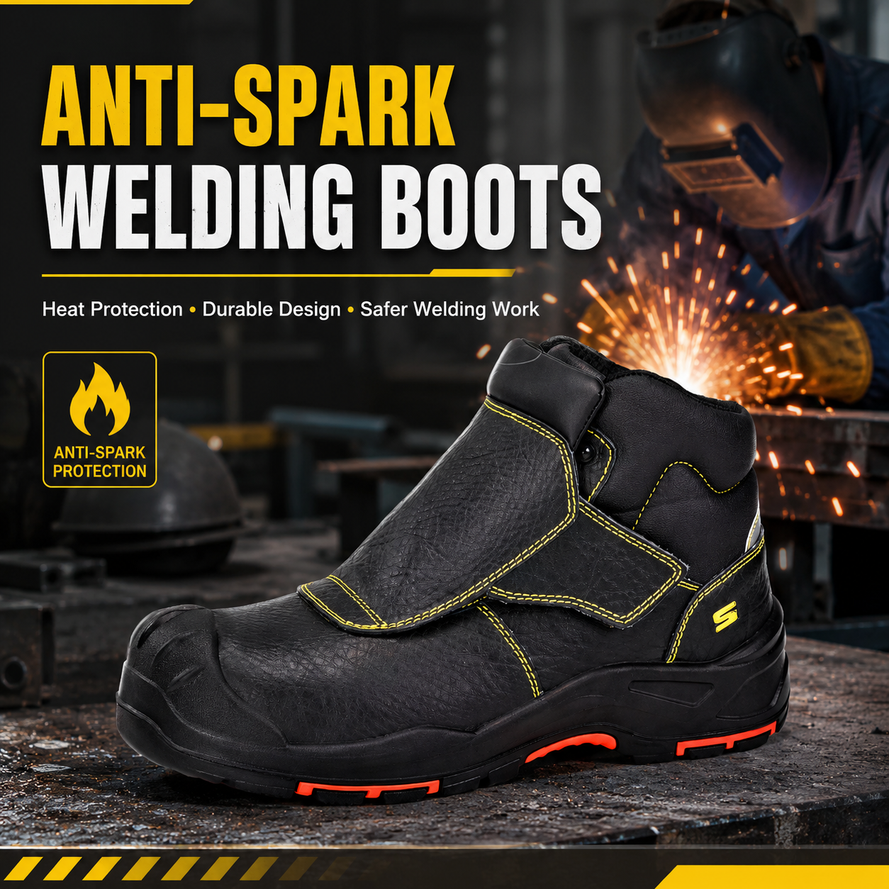 What is the role of work boots?