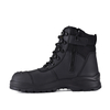 AS 2210.3 S3 Steel Toe Mining Safety Boots With Zipper | M-8577BK 