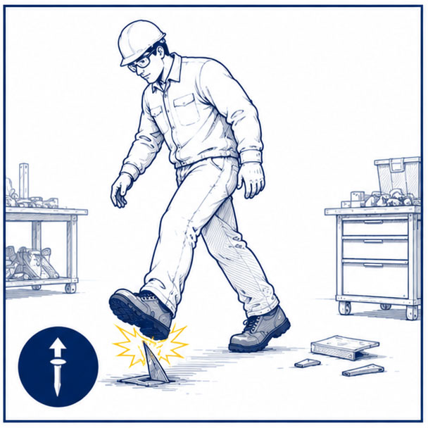 Welding Workplaces Sharp Metal Hazards