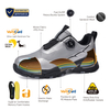 L-7601 safety shoe protective structure with aluminum toe cap and PE midsole