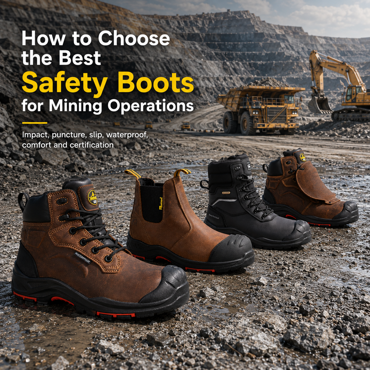 How to Choose the Best Safety Boots for Mining Operations