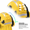 Safety Helmet with Face Shield and Ear Muff Protection M-5017 Orange
