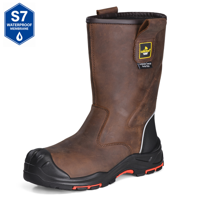 H-9437 S7 waterproof rigger safety boots for oil and gas applications