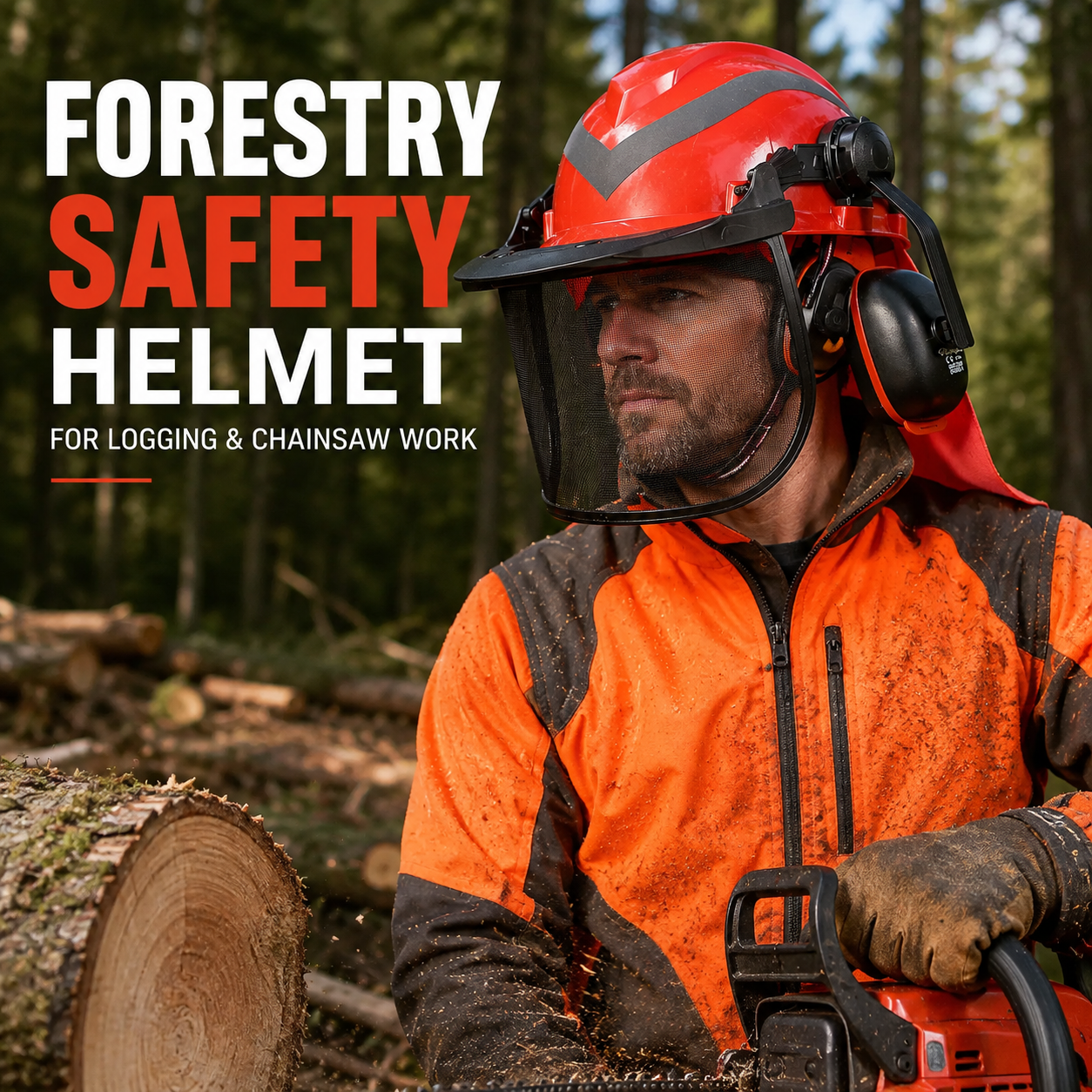 Forestry Safety Helmets Explained: Protecting Workers from Falling Branches and Chainsaw Hazards