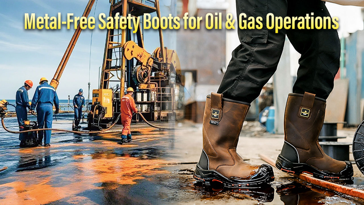Oil Industry Safety Rigger Work Boots H-9437