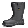  Steel Toe Industrial & Construction Boots for Men Working H-9430 Black