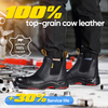 Safetoe M-8025NBK leather electrician safety boots for industrial electrical work